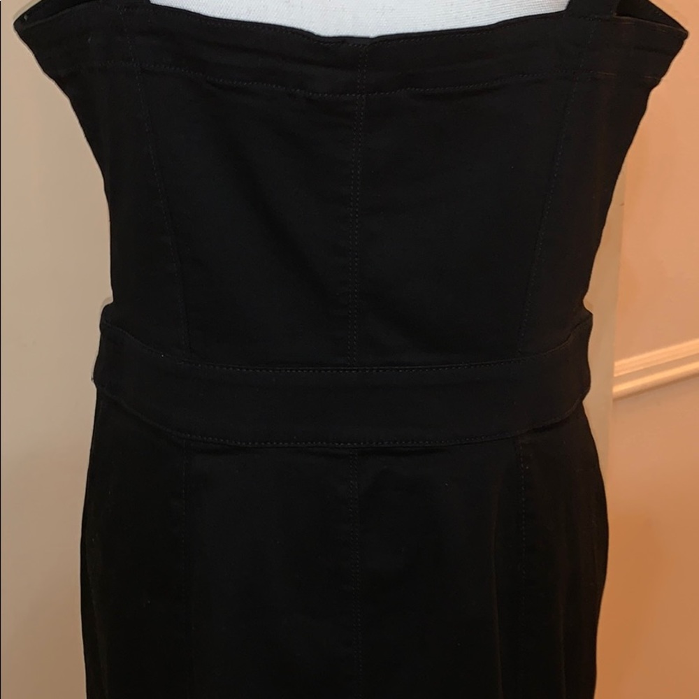 Denim sleeveless dress - Picture 5 of 8